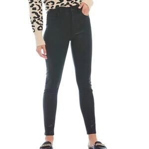 Joe's Jeans High Rise Skinny Stretch Fabric Ankle Length Black Women's 24 NWT